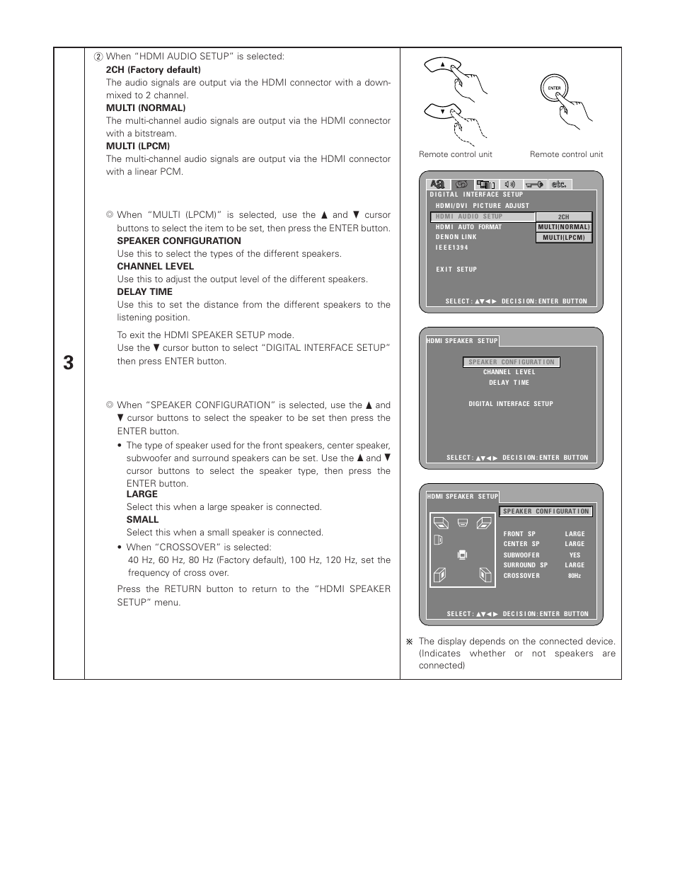 Denon DVD-A1XV User Manual | Page 39 / 92