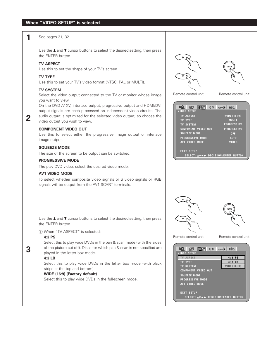 Denon DVD-A1XV User Manual | Page 43 / 92