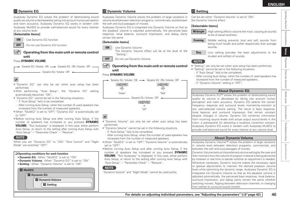 Denon AVR-789 User Manual | Page 49 / 95