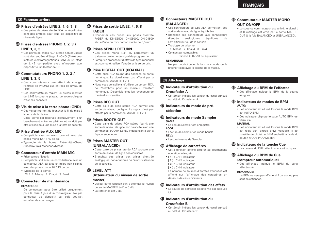 Denon DN-X1500S User Manual | Page 25 / 78
