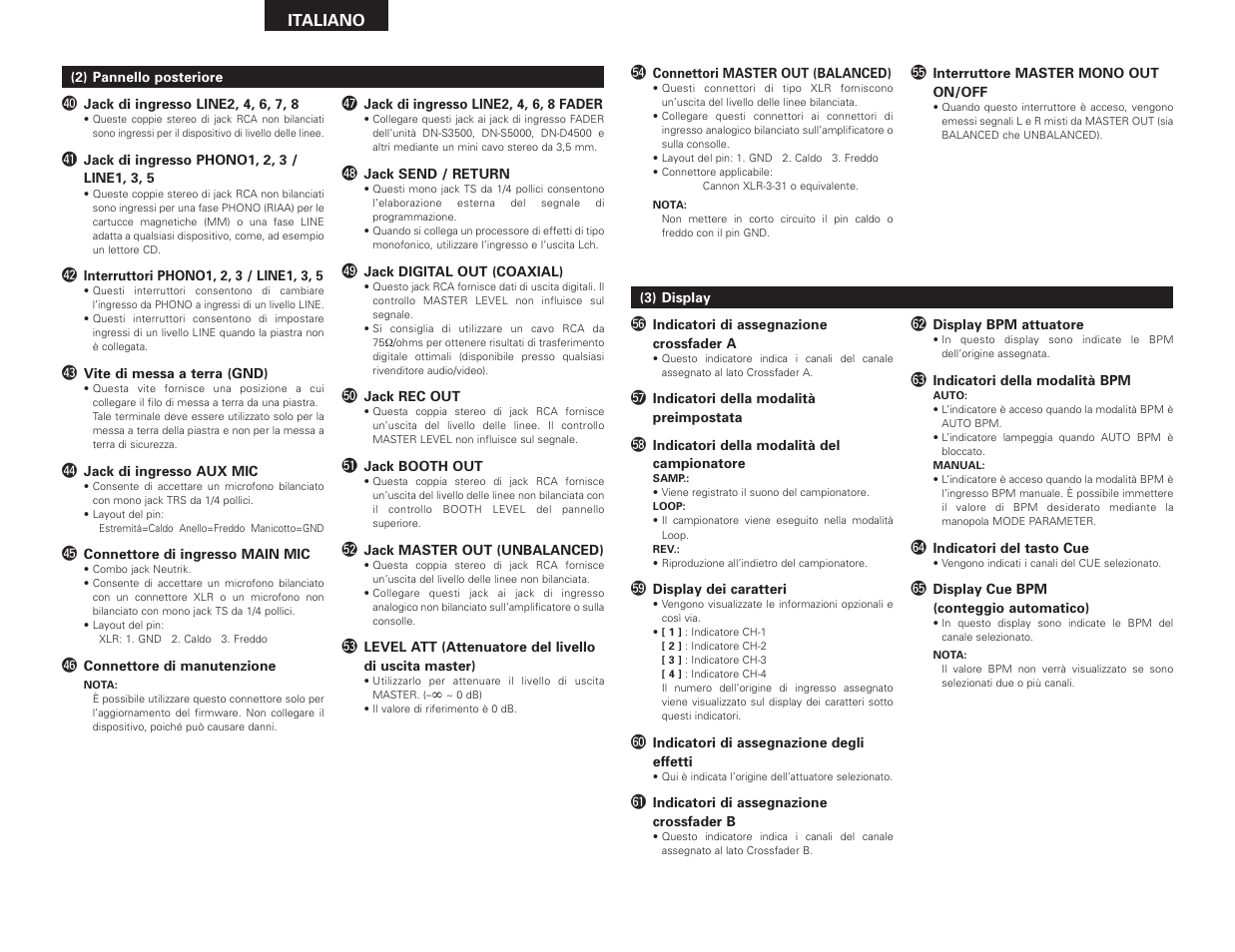 Denon DN-X1500S User Manual | Page 34 / 78