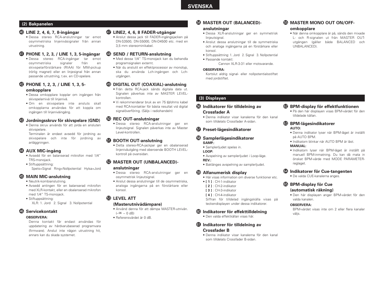 Denon DN-X1500S User Manual | Page 61 / 78