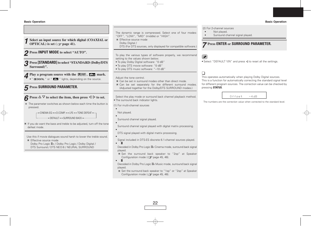 Denon AVR-687 User Manual | Page 25 / 64
