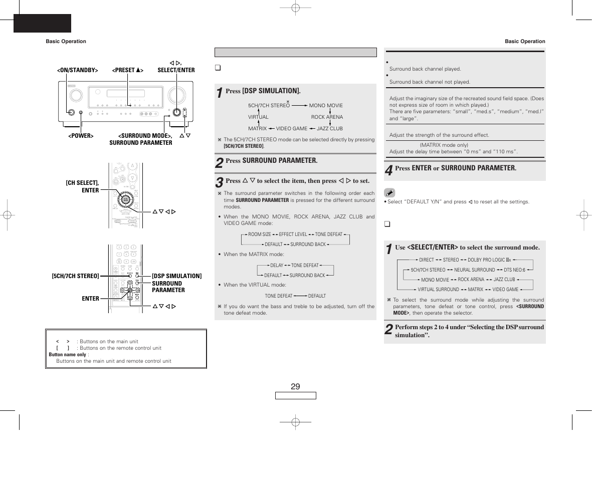 Denon AVR-687 User Manual | Page 32 / 64