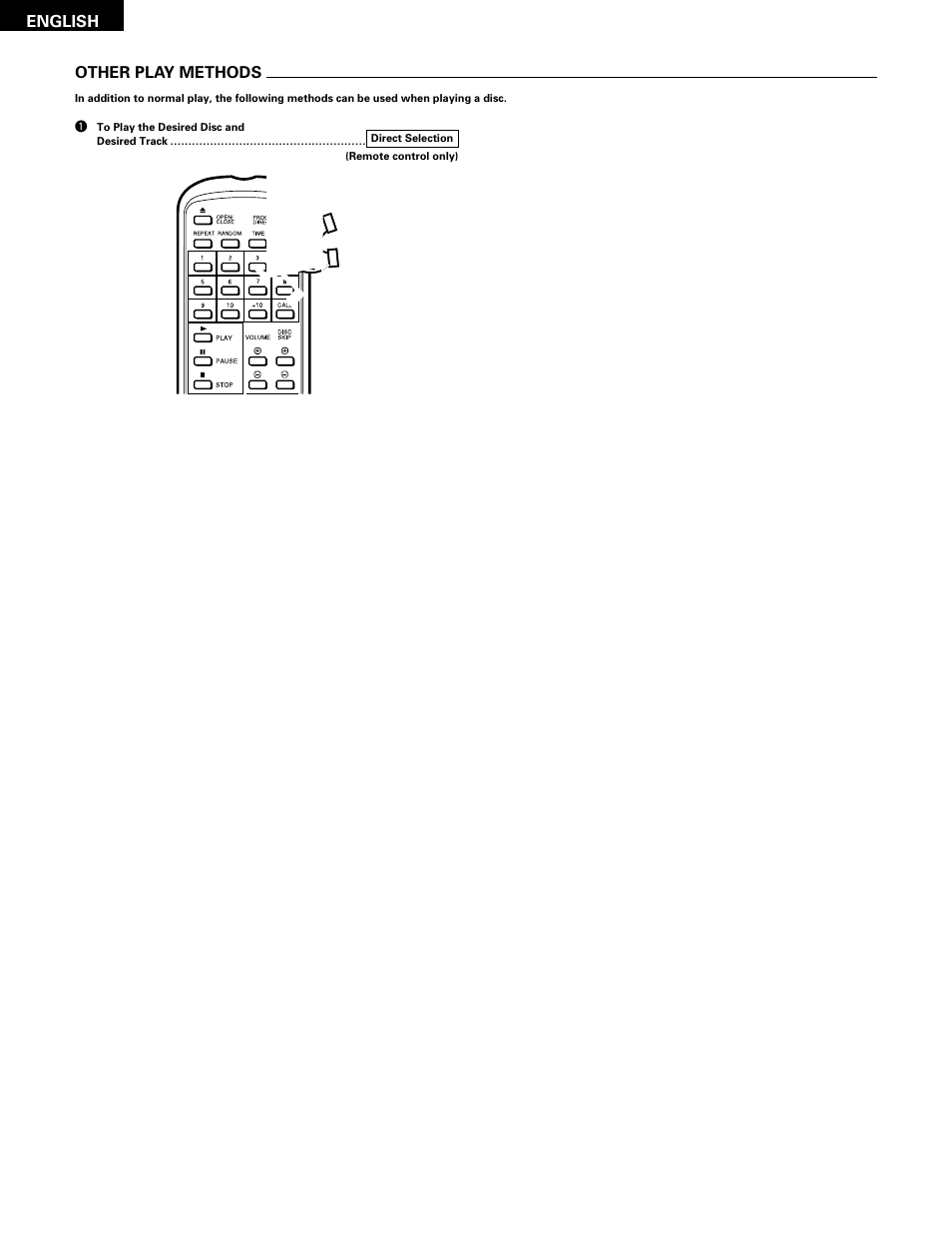 Other play methods | Denon DCM-370 User Manual | Page 10 / 38