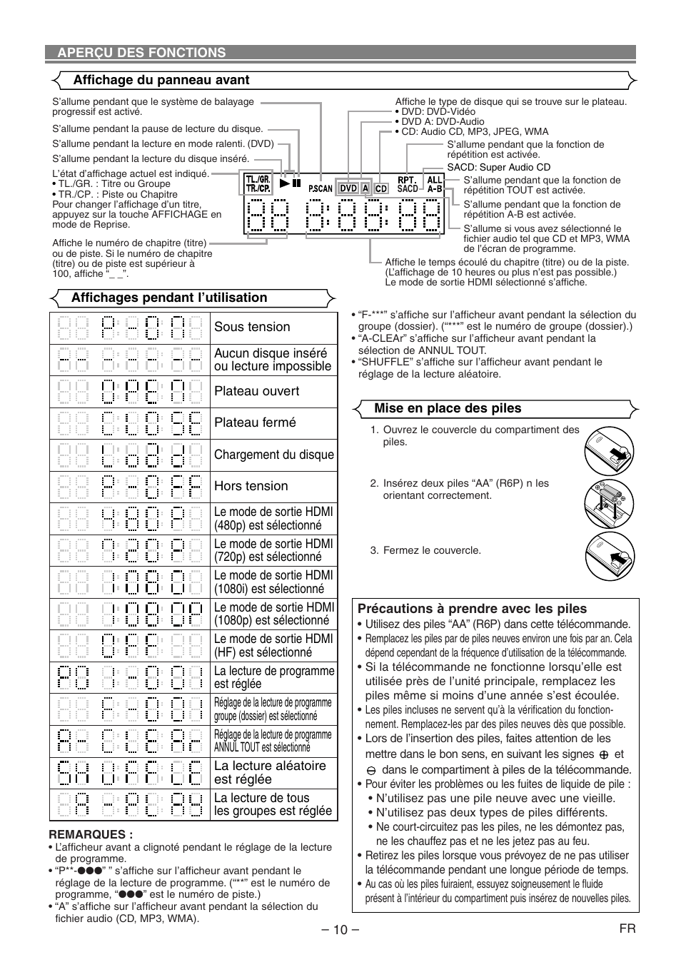 Denon DVD-1930CI User Manual | Page 40 / 92