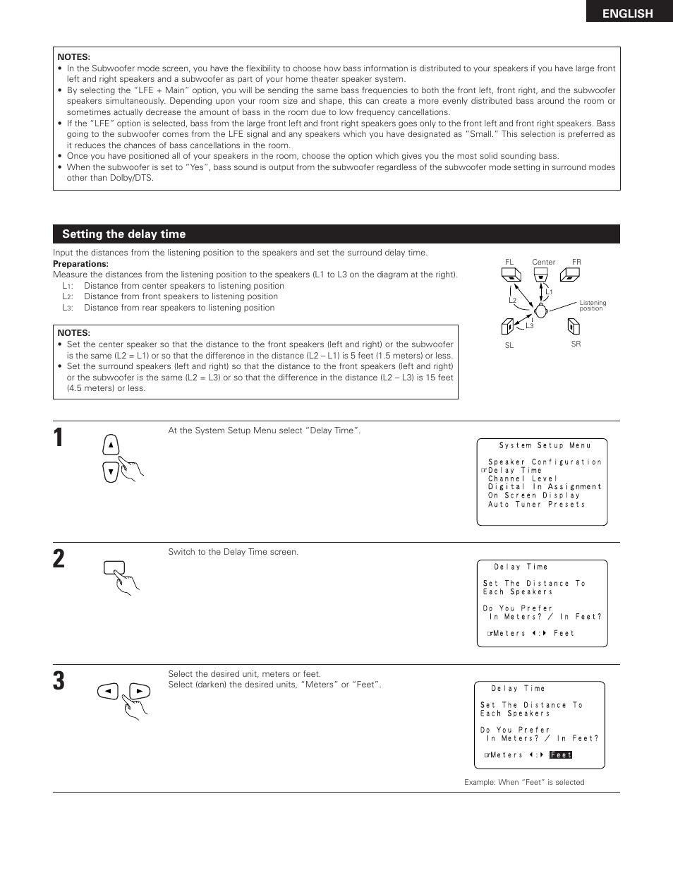 Denon AVR-2801 User Manual | Page 17 / 54