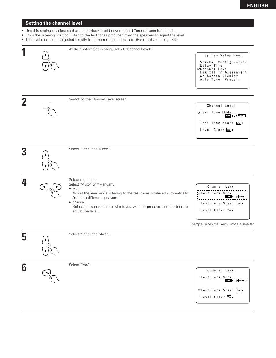 Denon AVR-2801 User Manual | Page 19 / 54