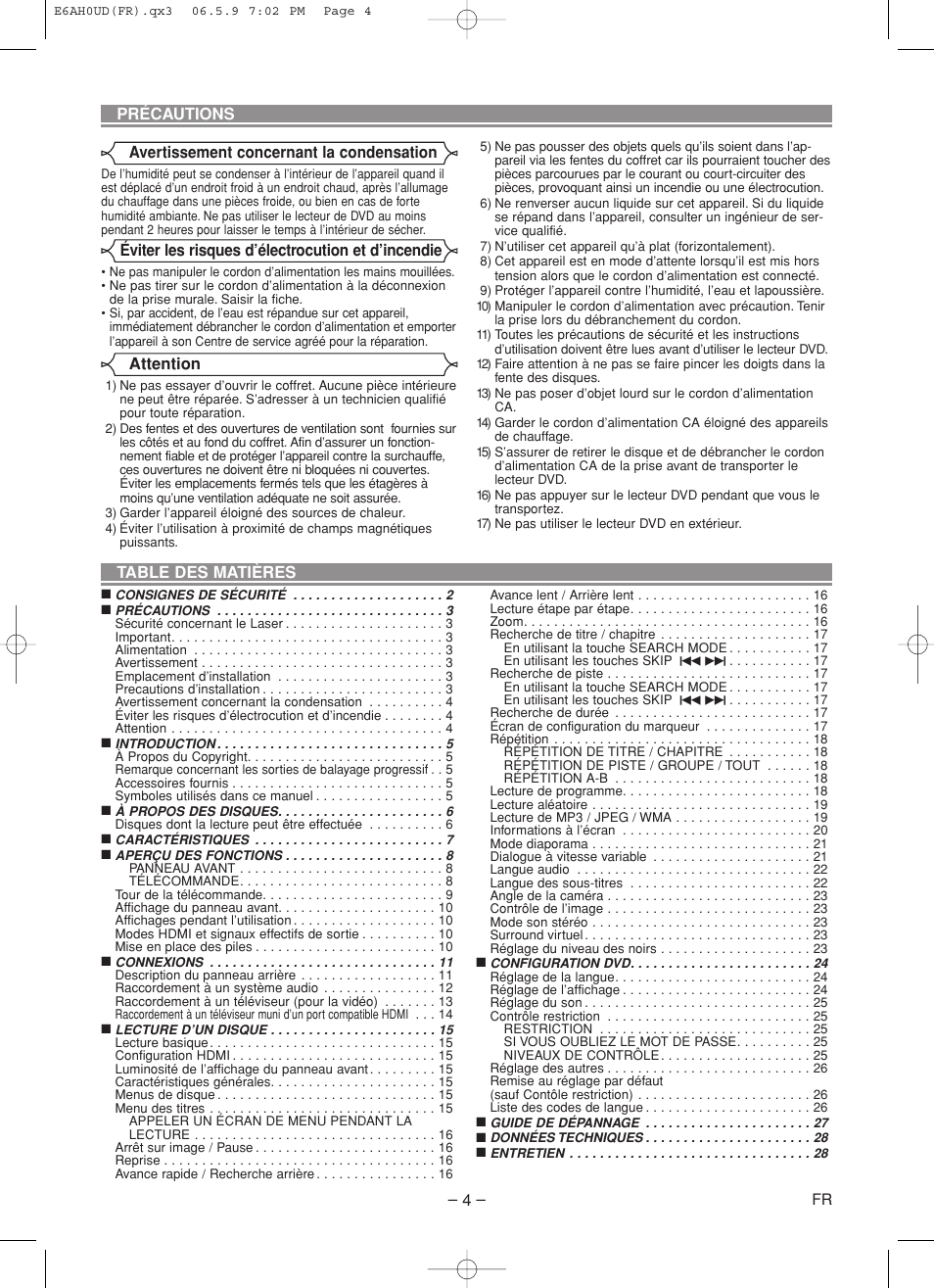 Denon DVD-557 User Manual | Page 30 / 84