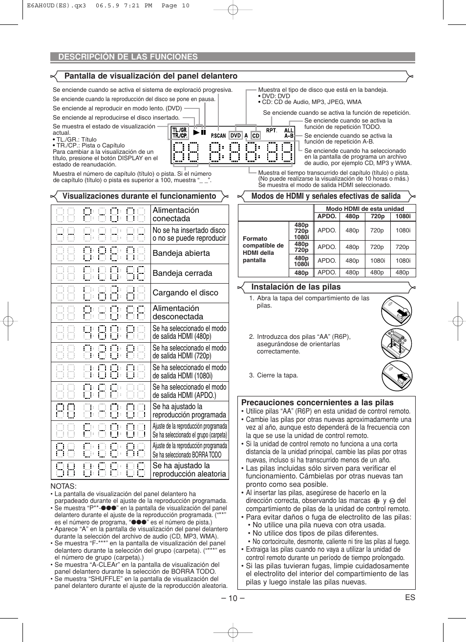 Denon DVD-557 User Manual | Page 64 / 84