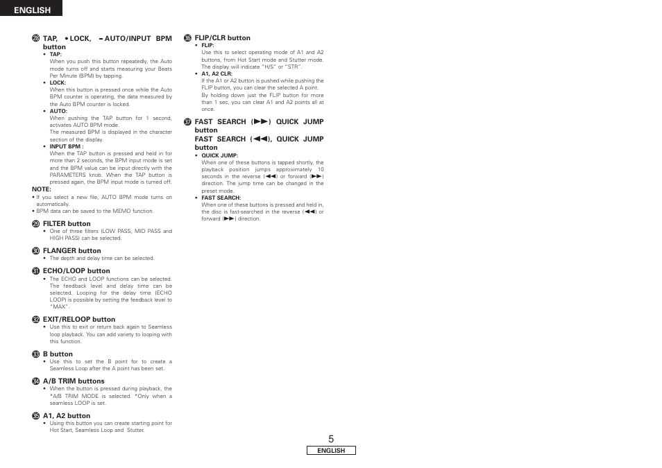 Denon DN-HD2500 User Manual | Page 10 / 30