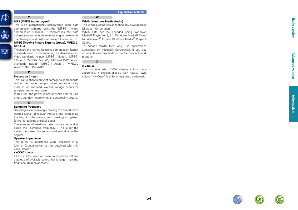 Denon AVR-1312 User Manual | Page 57 / 63