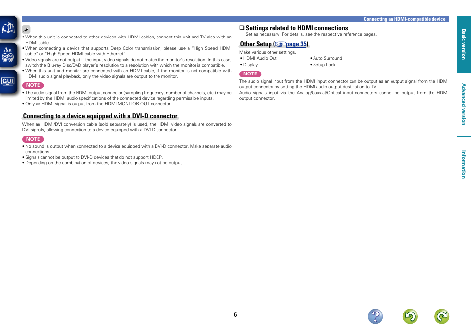 Denon AVR-1312 User Manual | Page 9 / 63