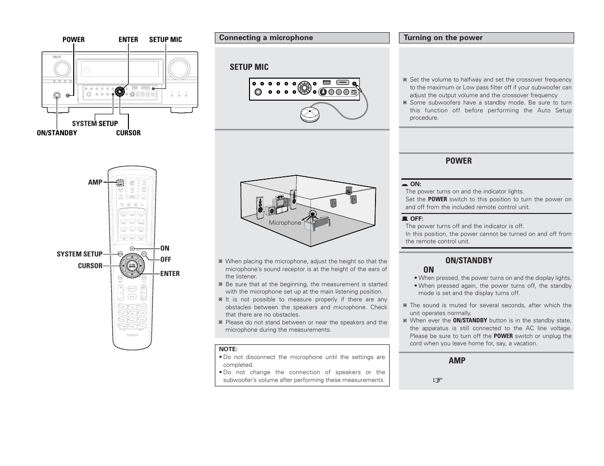 Denon AVR-4306 User Manual | Page 15 / 146