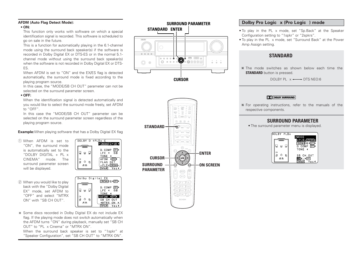 Denon AVR-4306 User Manual | Page 38 / 146