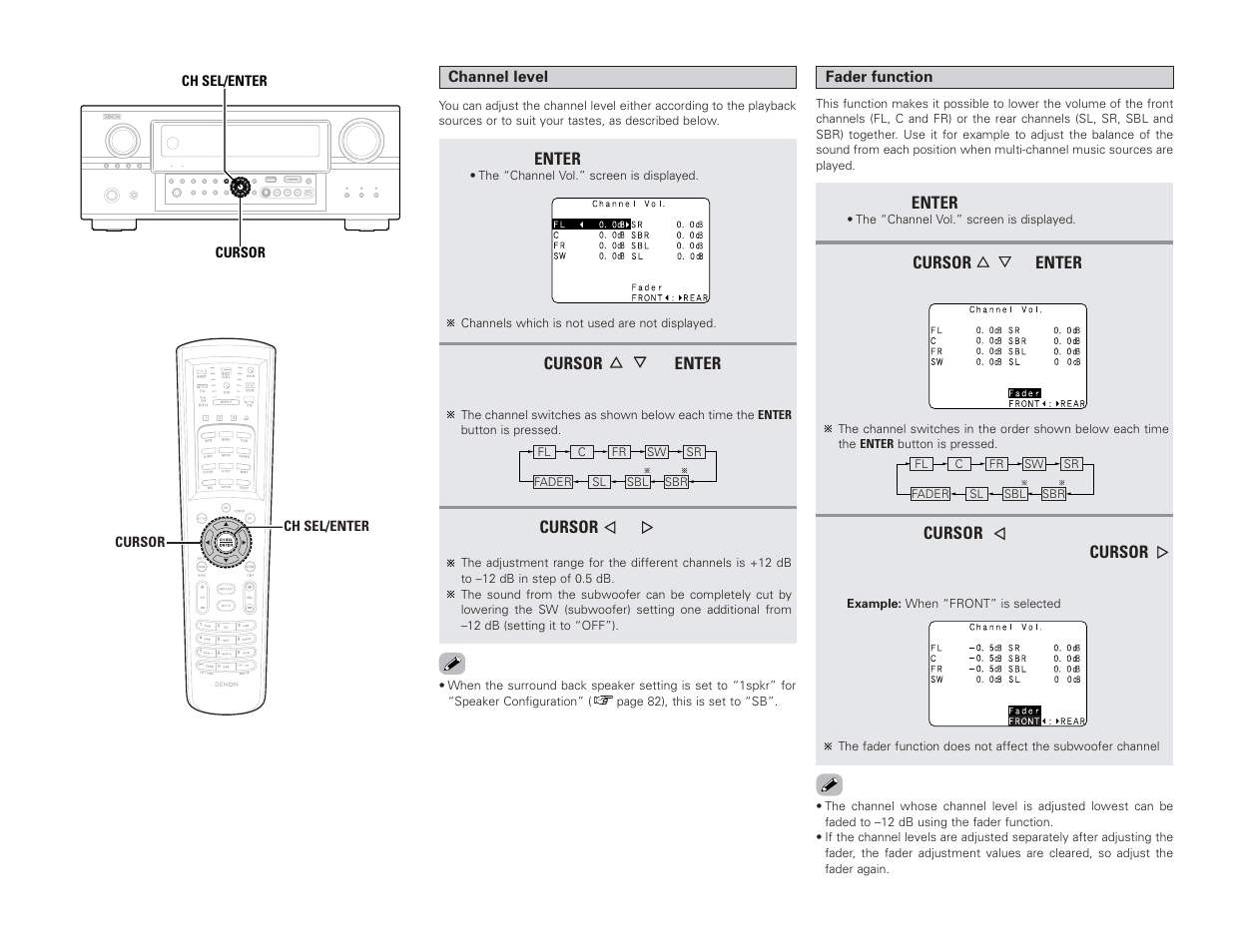 Denon AVR-4306 User Manual | Page 44 / 146