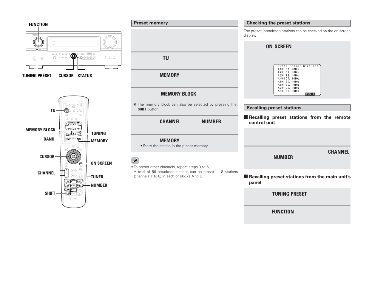 Denon AVR-4306 User Manual | Page 46 / 146