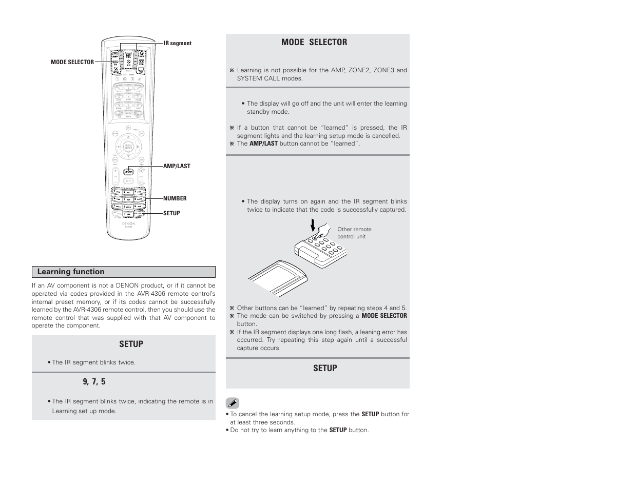 Denon AVR-4306 User Manual | Page 61 / 146