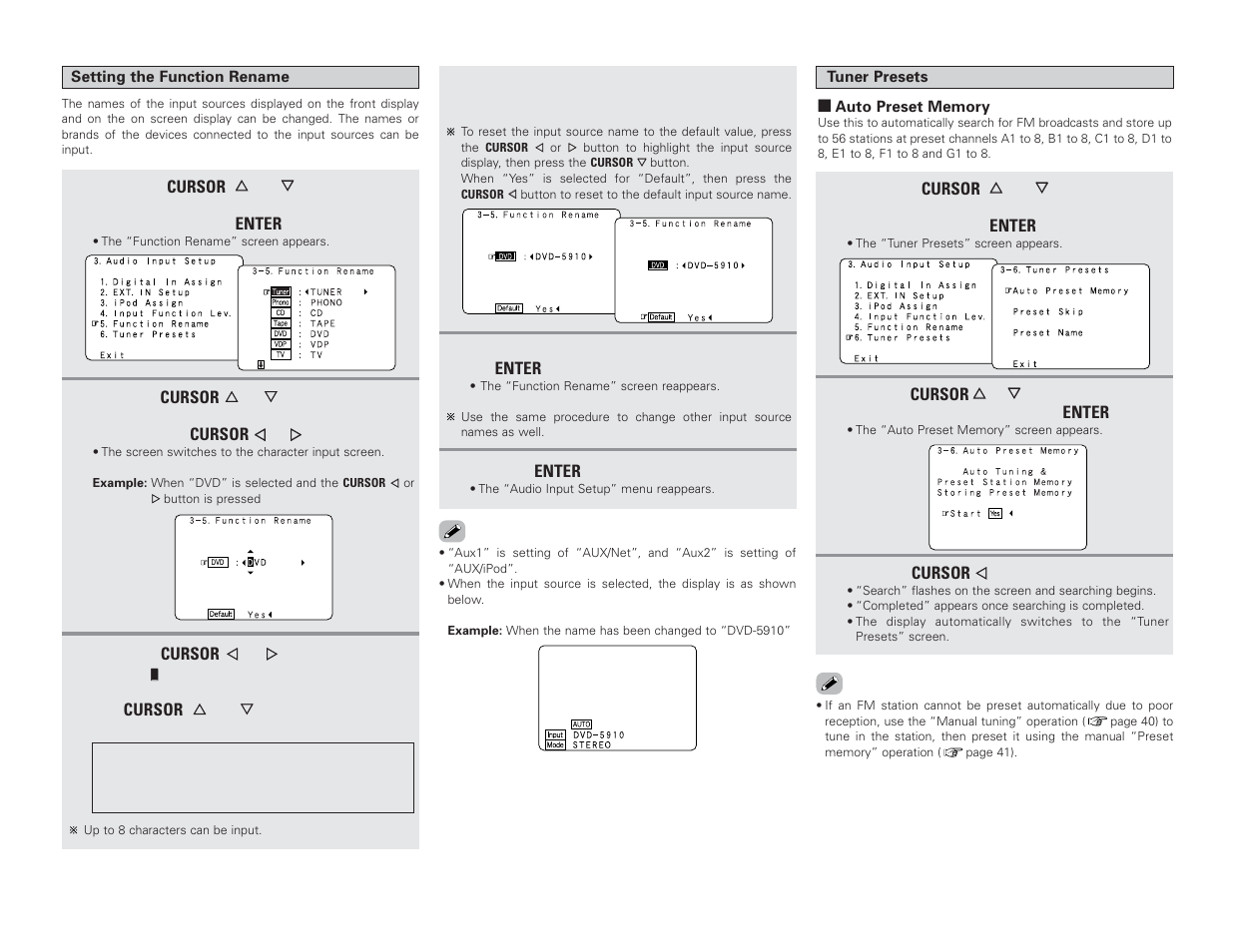 Denon AVR-4306 User Manual | Page 74 / 146