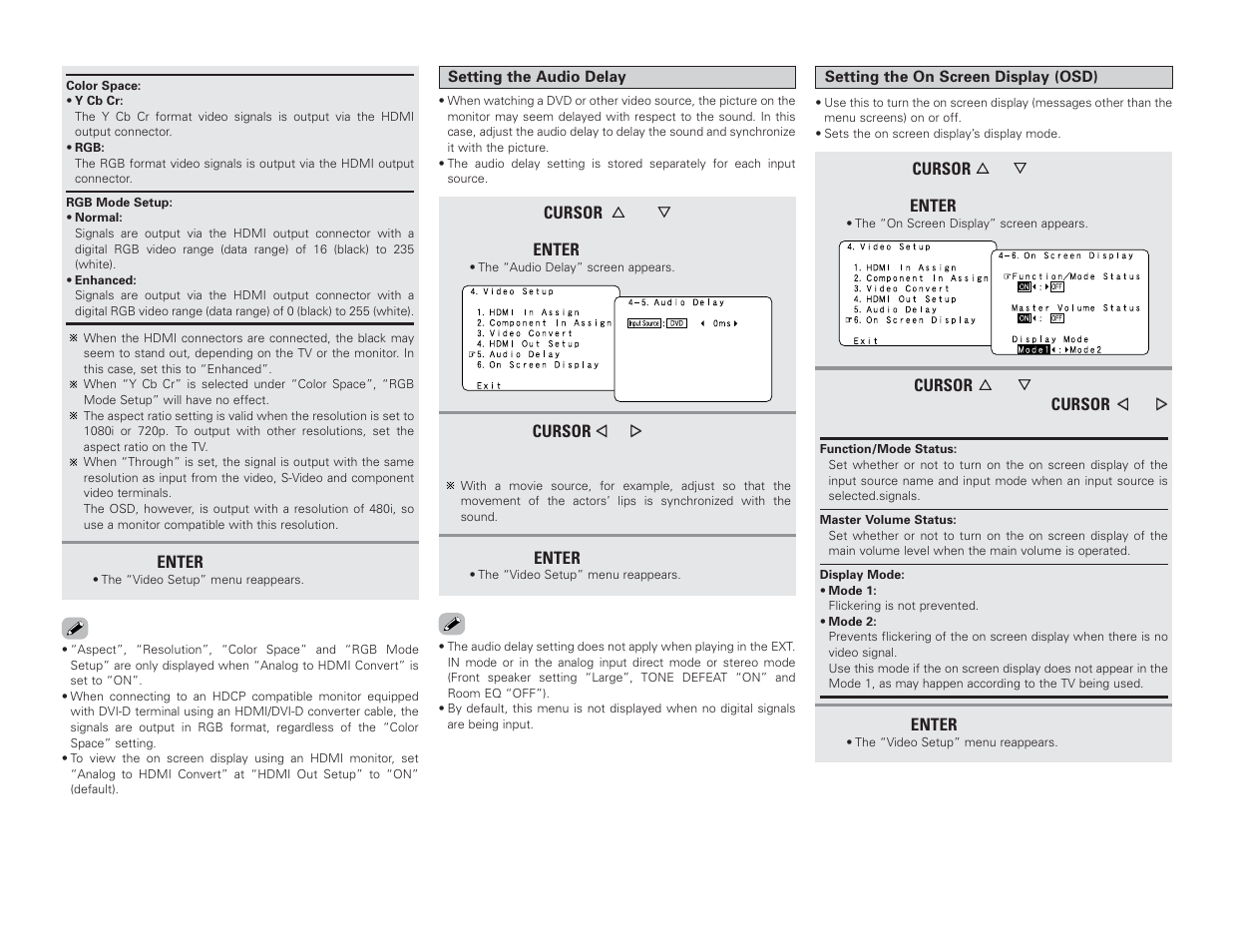 Denon AVR-4306 User Manual | Page 78 / 146