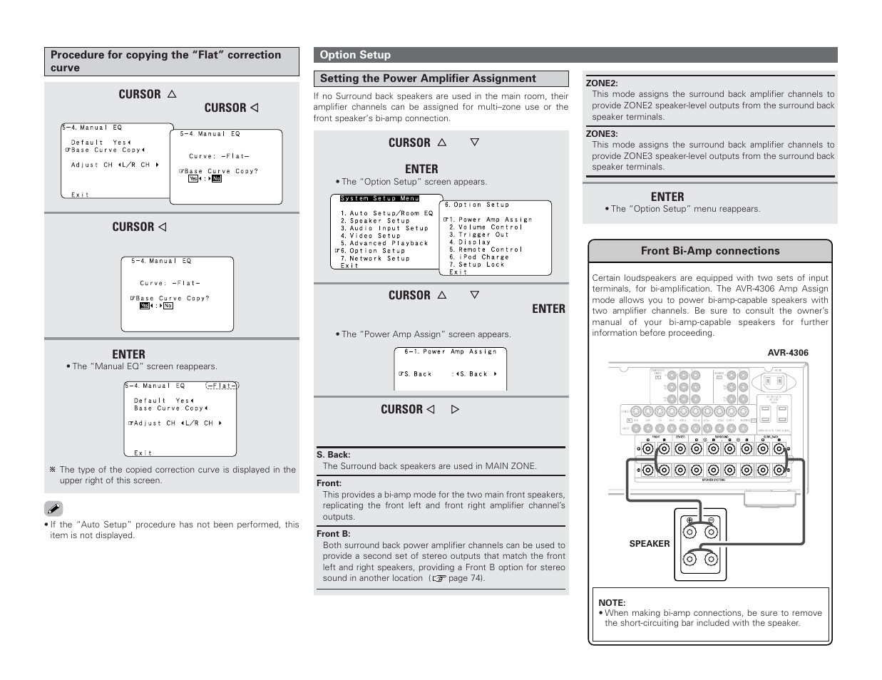 Denon AVR-4306 User Manual | Page 81 / 146