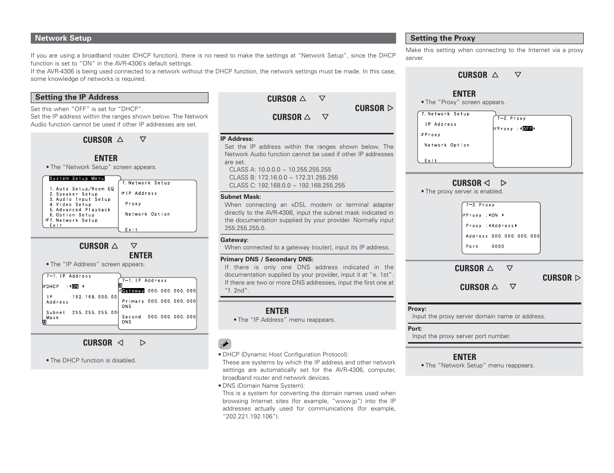 Denon AVR-4306 User Manual | Page 85 / 146