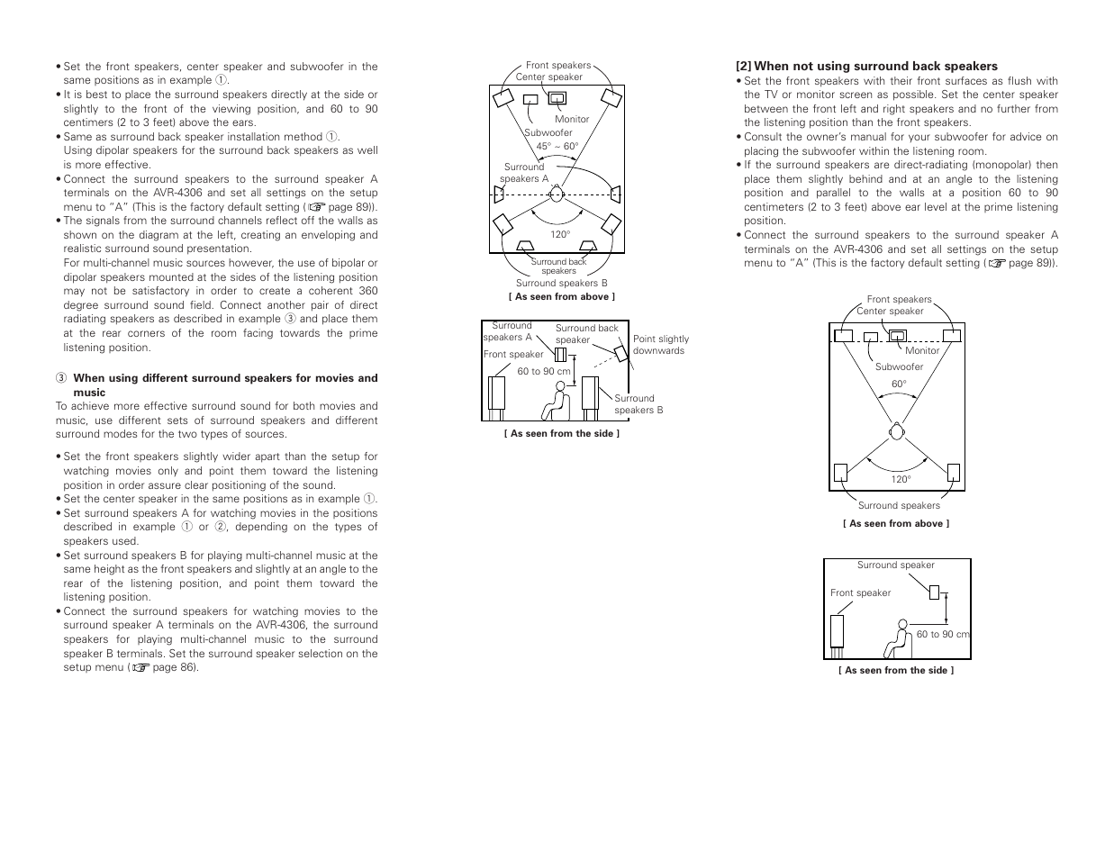 Denon AVR-4306 User Manual | Page 99 / 146