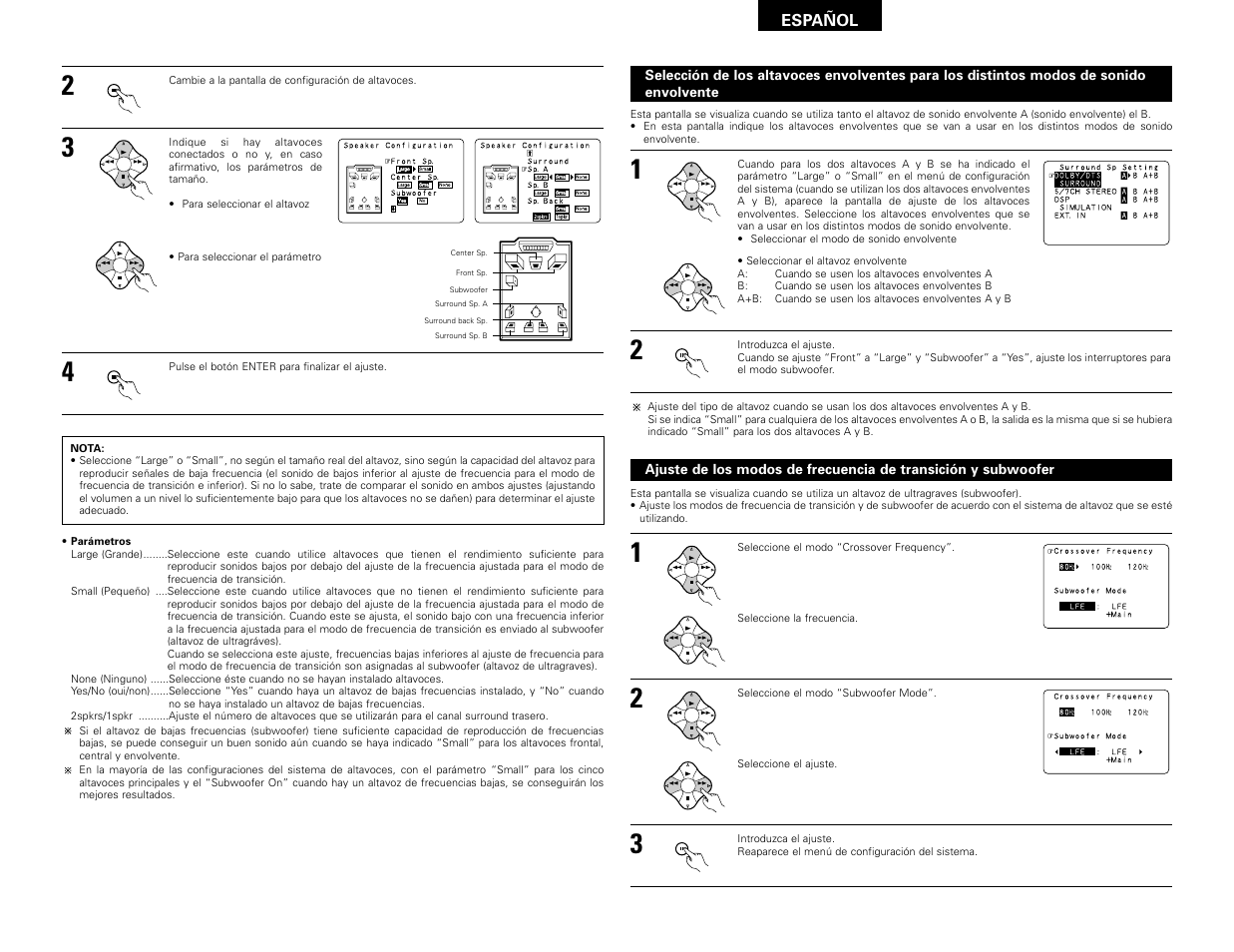 Español | Denon AVR-3802 User Manual | Page 51 / 82