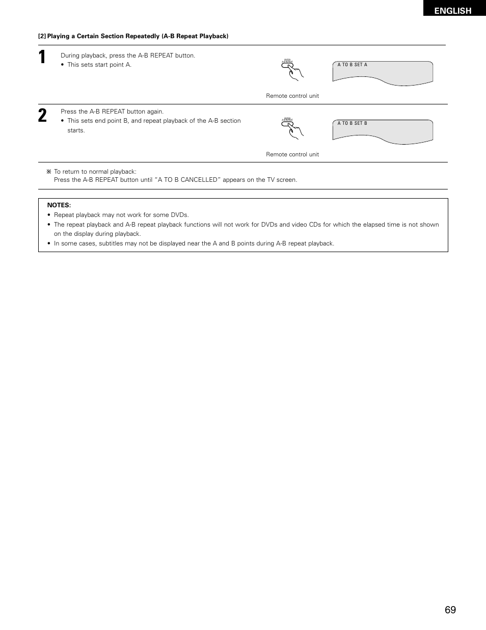 Denon ADV-M71 User Manual | Page 69 / 112