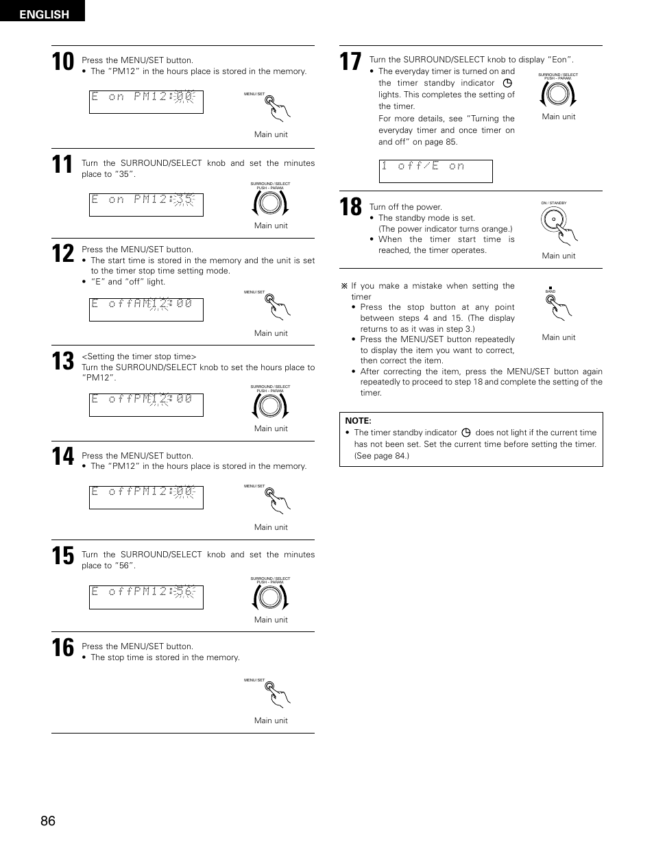 Denon ADV-M71 User Manual | Page 86 / 112