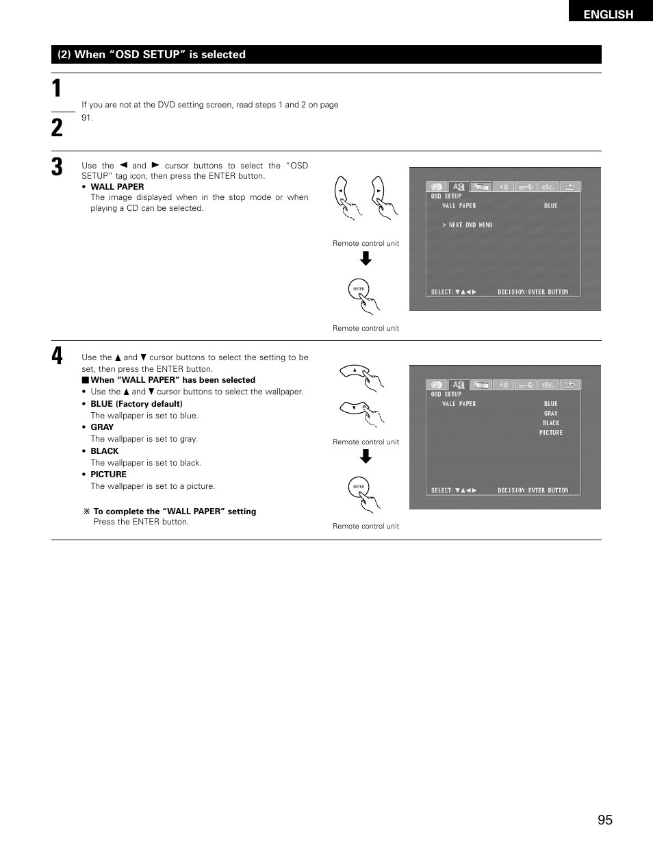 Denon ADV-M71 User Manual | Page 95 / 112