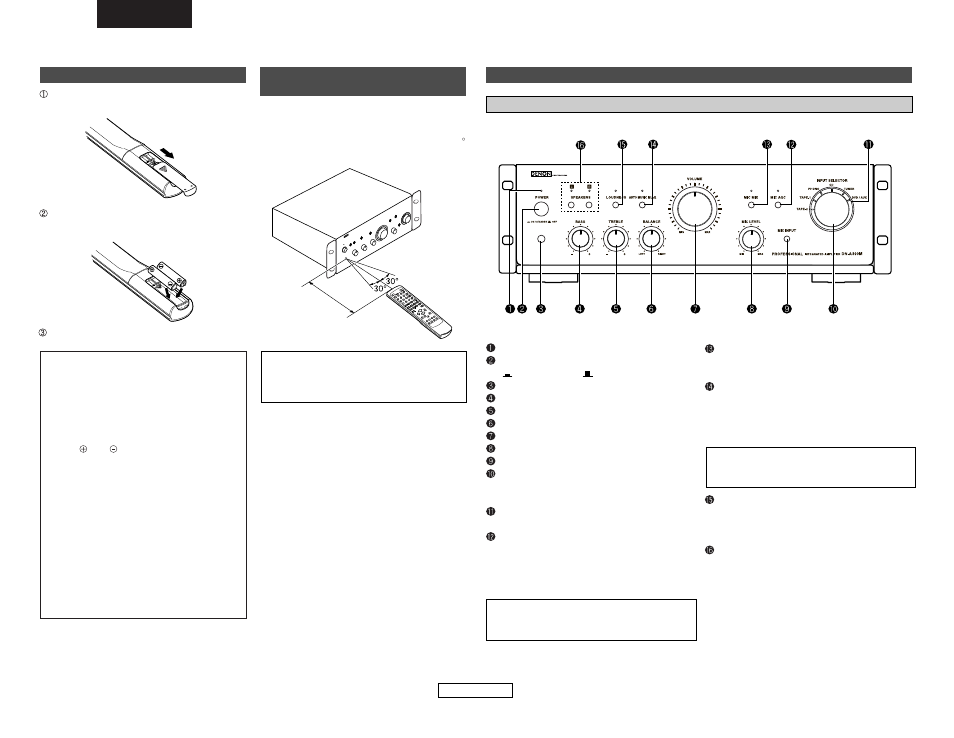 Denon DN-A300M User Manual | Page 12 / 25