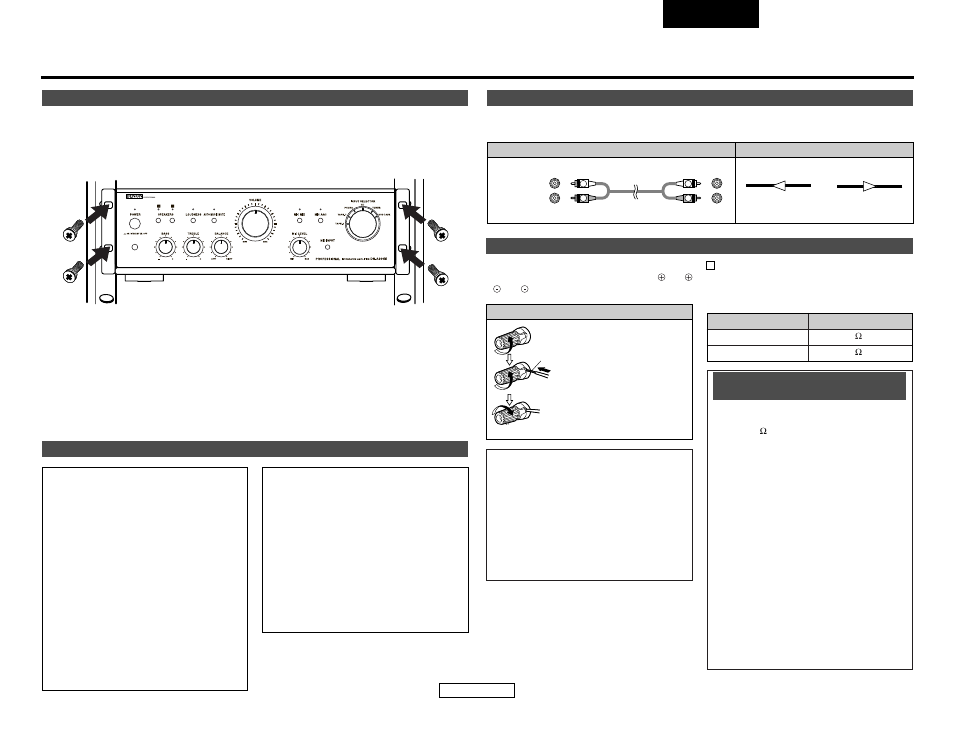 Conexiones | Denon DN-A300M User Manual | Page 21 / 25