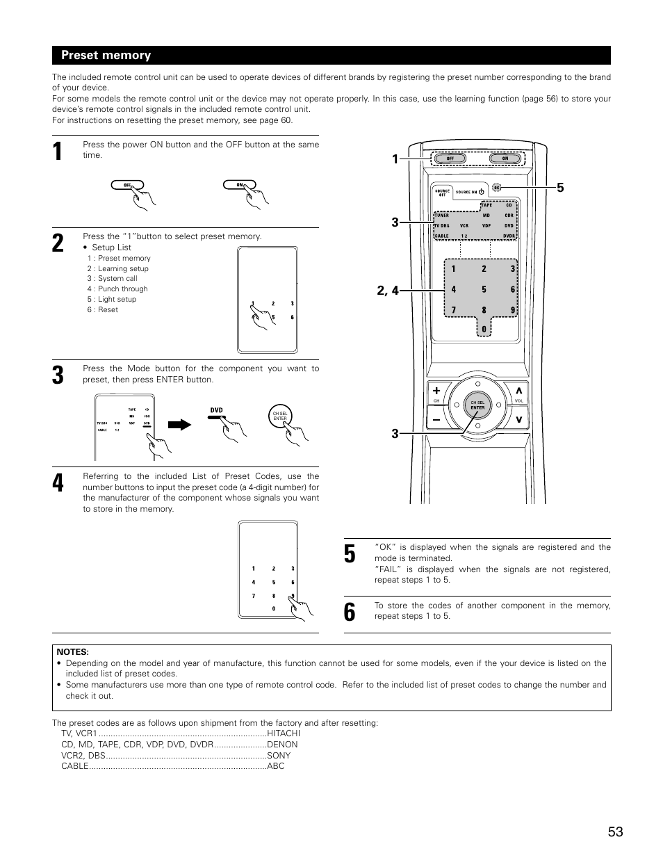 Denon AVR-3805 User Manual | Page 53 / 104