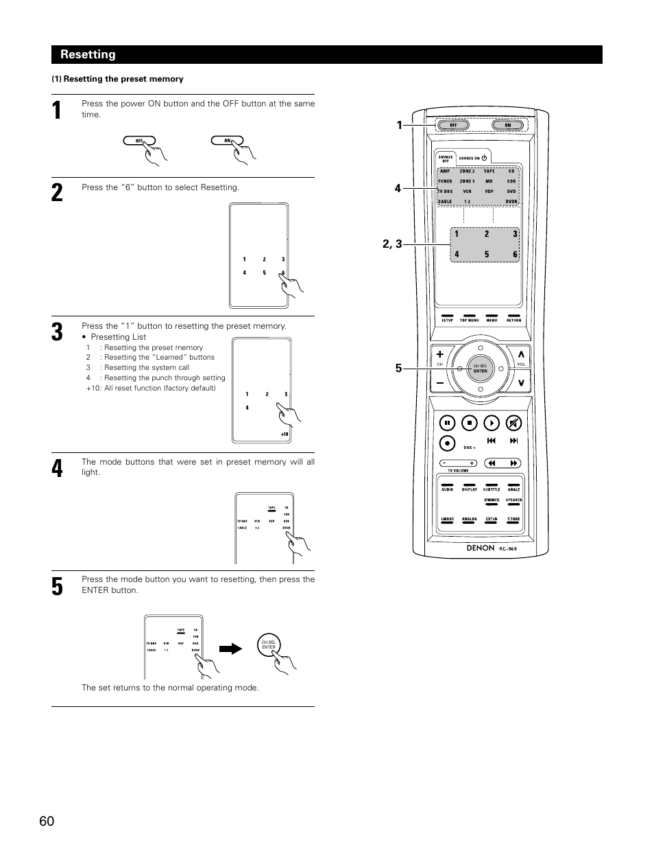 Denon AVR-3805 User Manual | Page 60 / 104