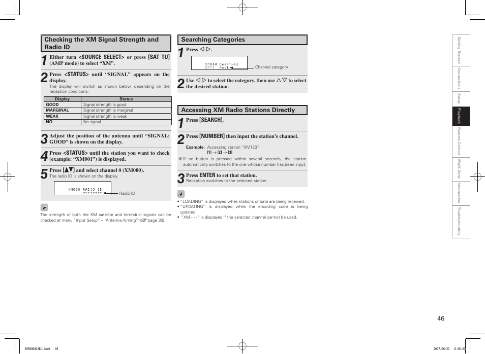 Denon AVR-2808CI User Manual | Page 49 / 96