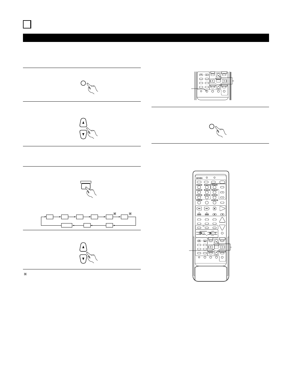 10 surround, Before playing with the surround function, Press the t. tone button | Select the speaker whose level you want to adjust | Denon AVR-4800 User Manual | Page 46 / 69