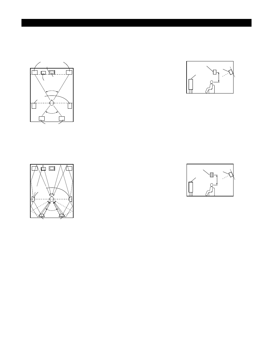 Speaker setting examples | Denon AVR-4800 User Manual | Page 63 / 69