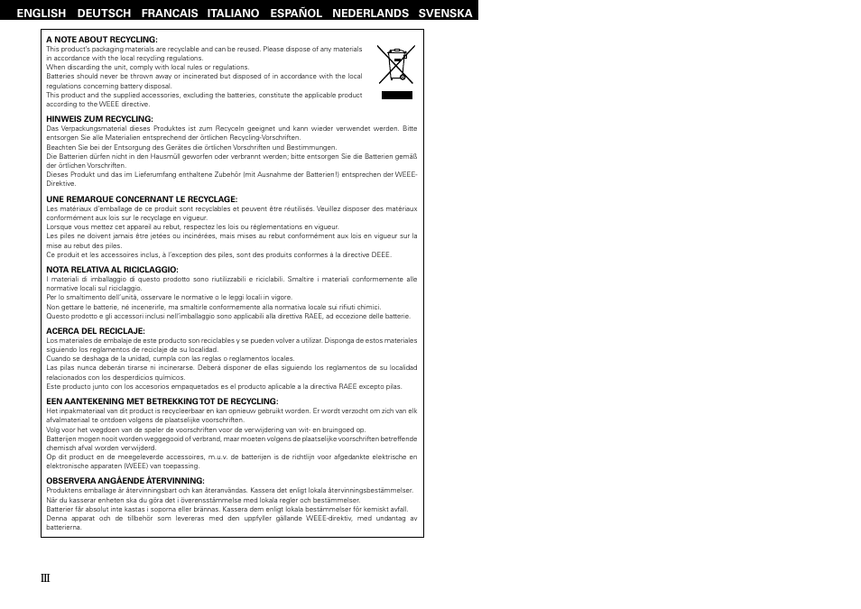 Denon AVR-2309 User Manual | Page 4 / 81