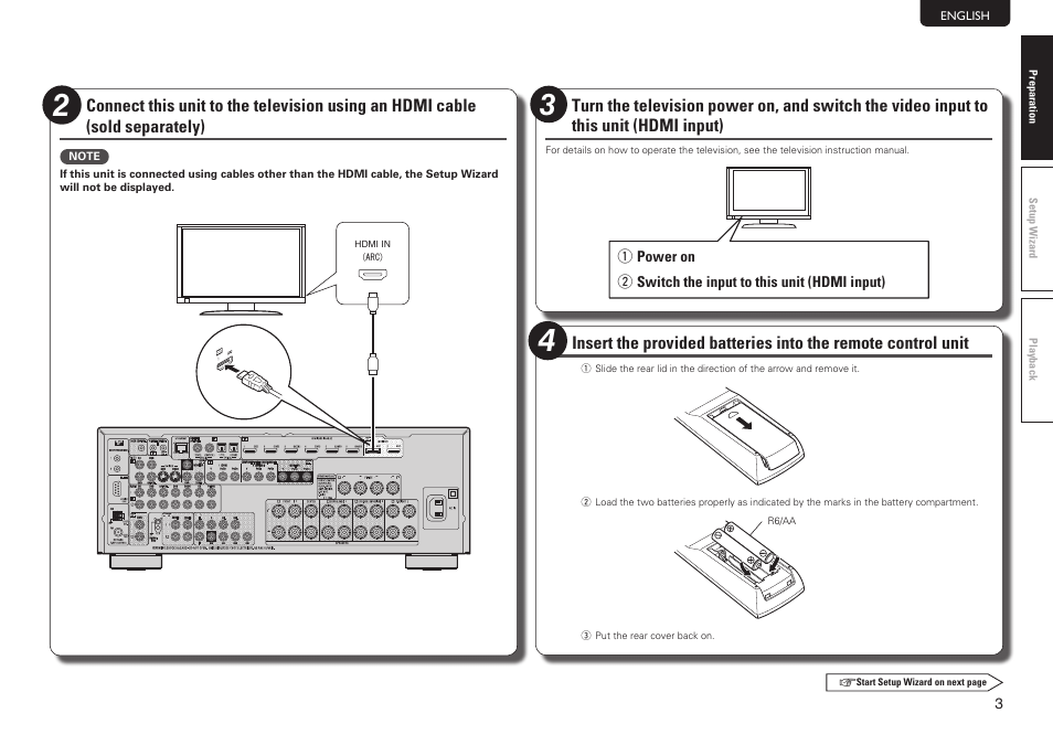 Denon AVR-3312CI User Manual | Page 7 / 16