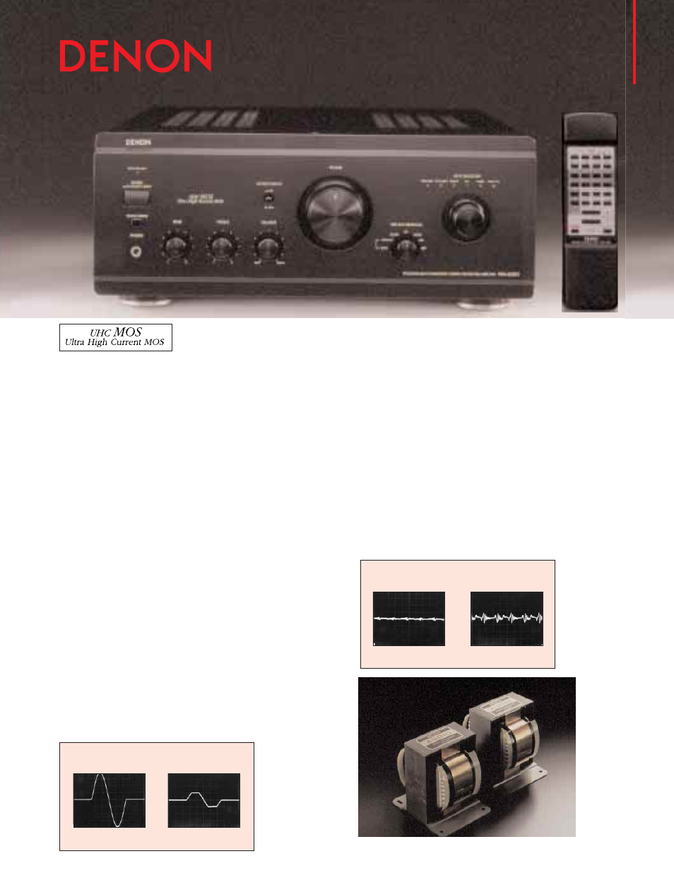 Denon PMA-2000R User Manual | 2 pages