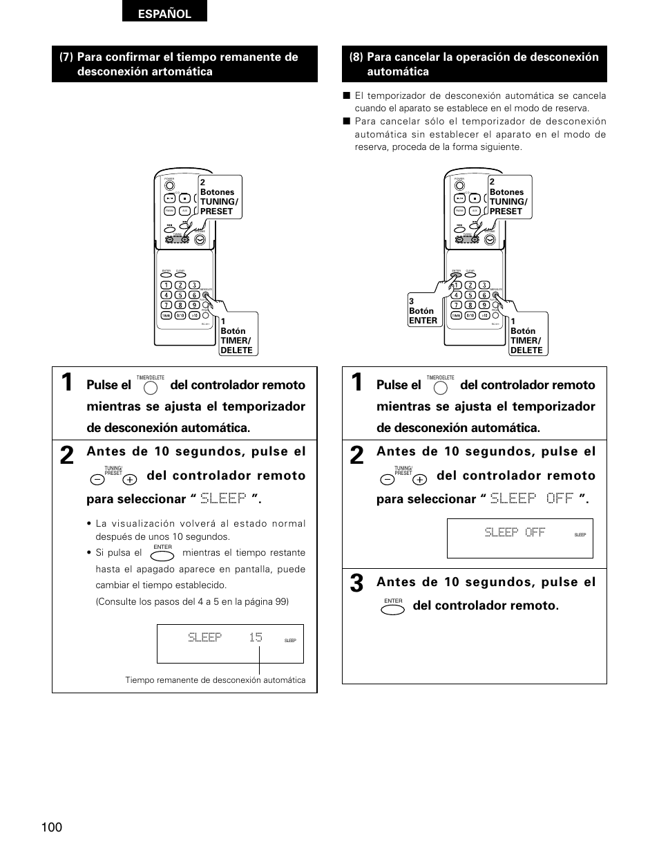 Español | Denon D-AJ03 User Manual | Page 66 / 73