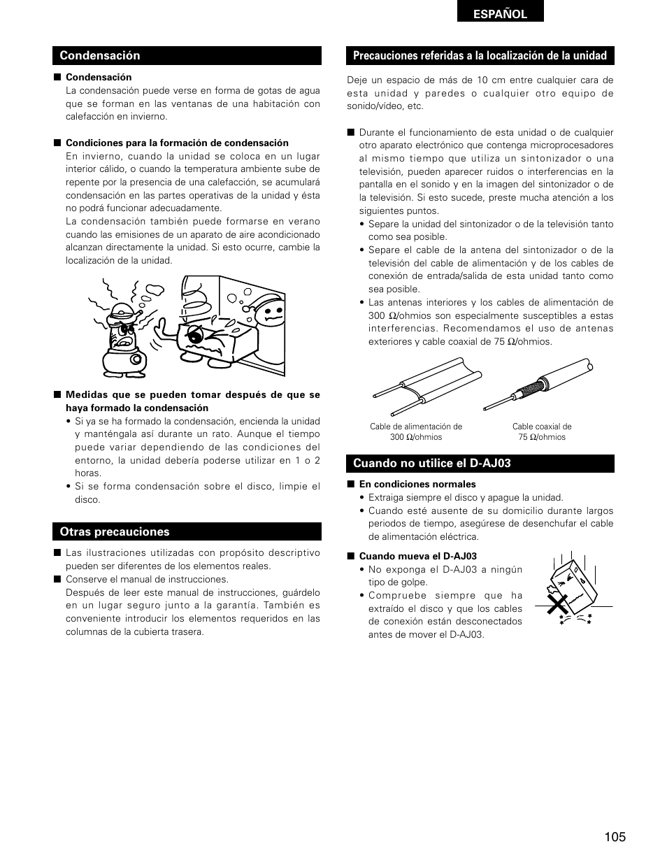 Denon D-AJ03 User Manual | Page 71 / 73