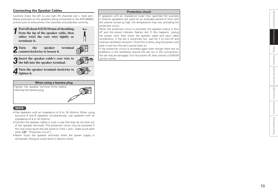 Denon AVR-3808CI User Manual | Page 13 / 108