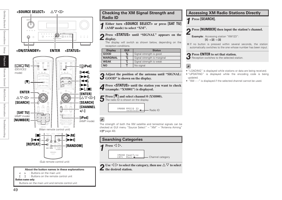 Denon AVR-3808CI User Manual | Page 52 / 108