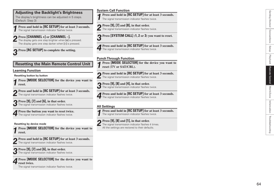 Denon AVR-3808CI User Manual | Page 67 / 108