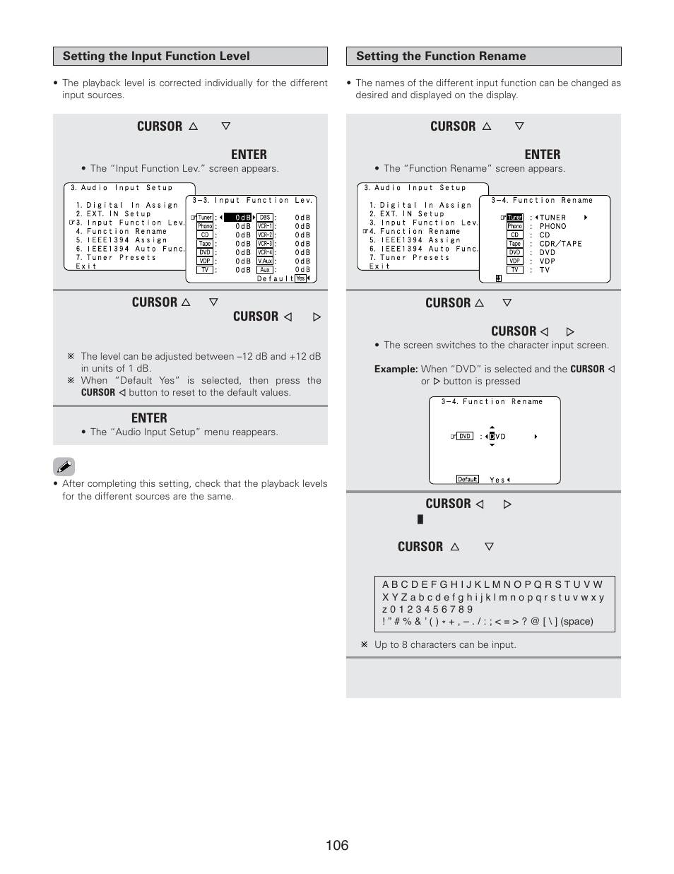 Denon AVR-5805CI User Manual | Page 106 / 214