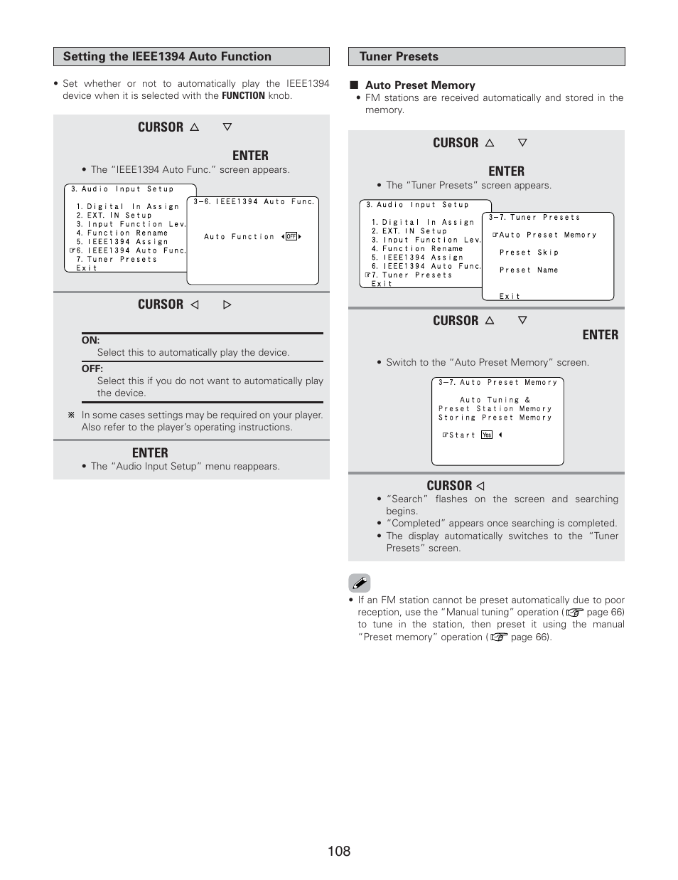 Denon AVR-5805CI User Manual | Page 108 / 214