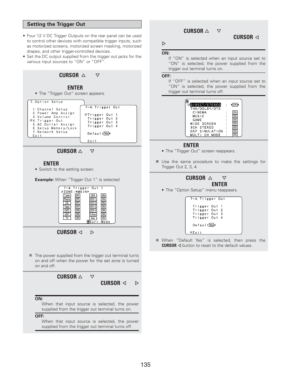 Denon AVR-5805CI User Manual | Page 135 / 214