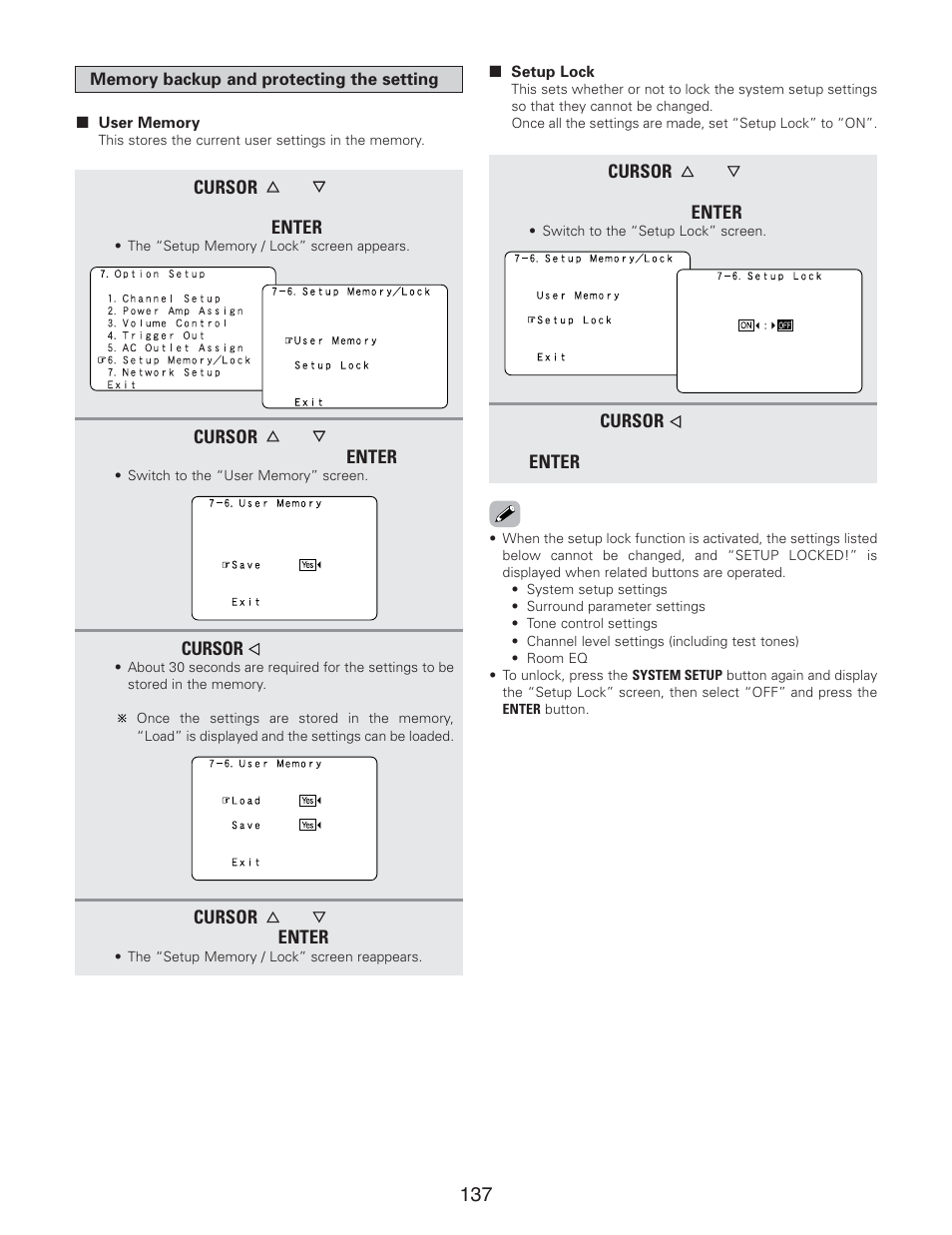 Denon AVR-5805CI User Manual | Page 137 / 214
